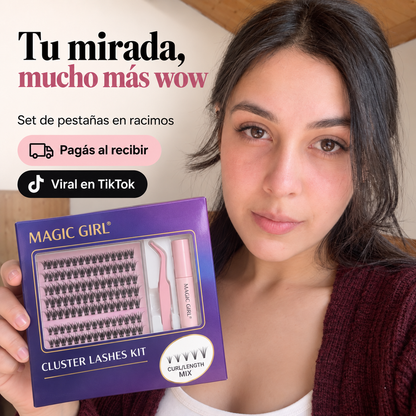 Lashea™ | Set de Pestañas en Racimos 5D