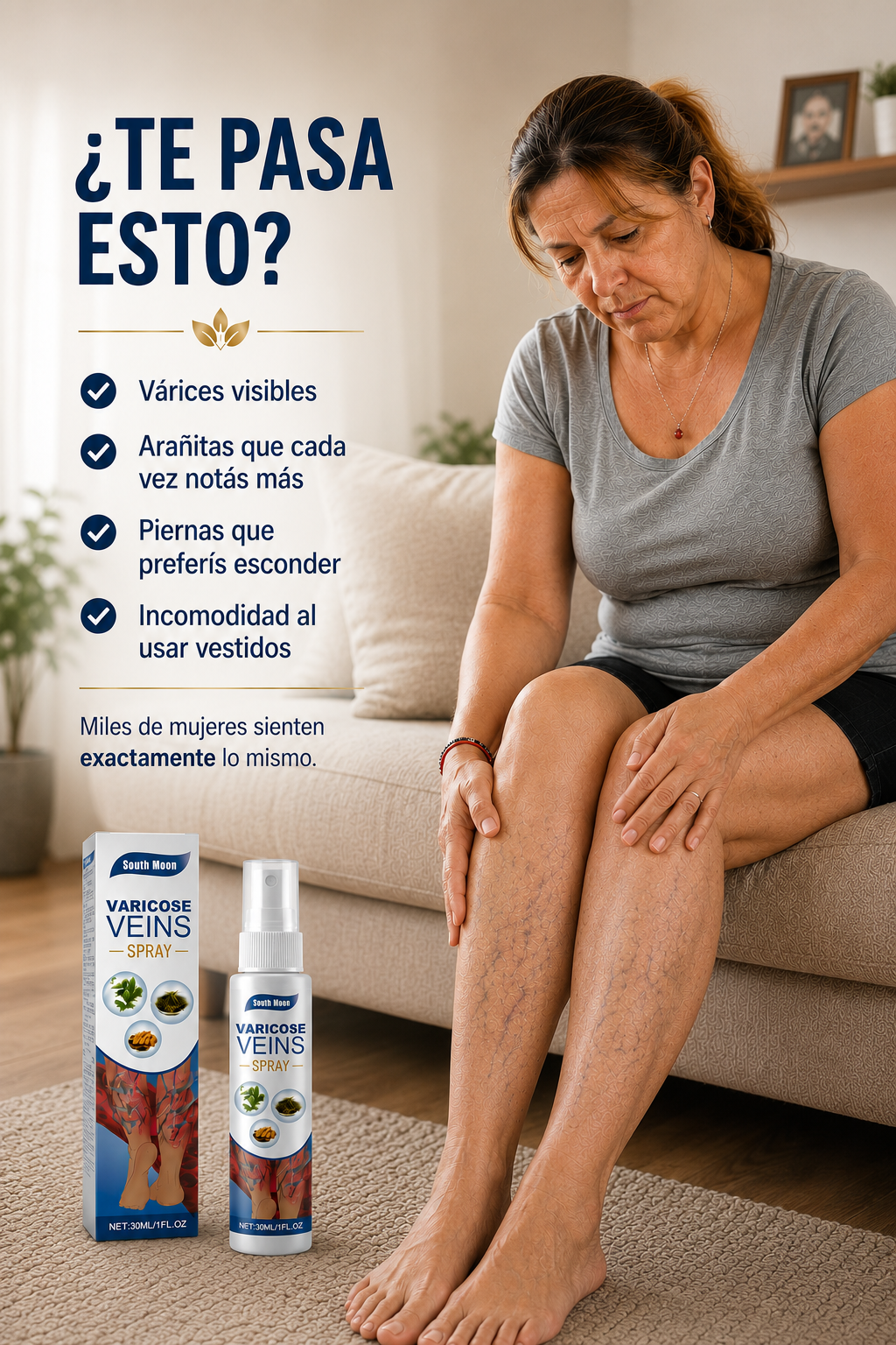 Spray para Várices y Arañitas — Extractos Naturales