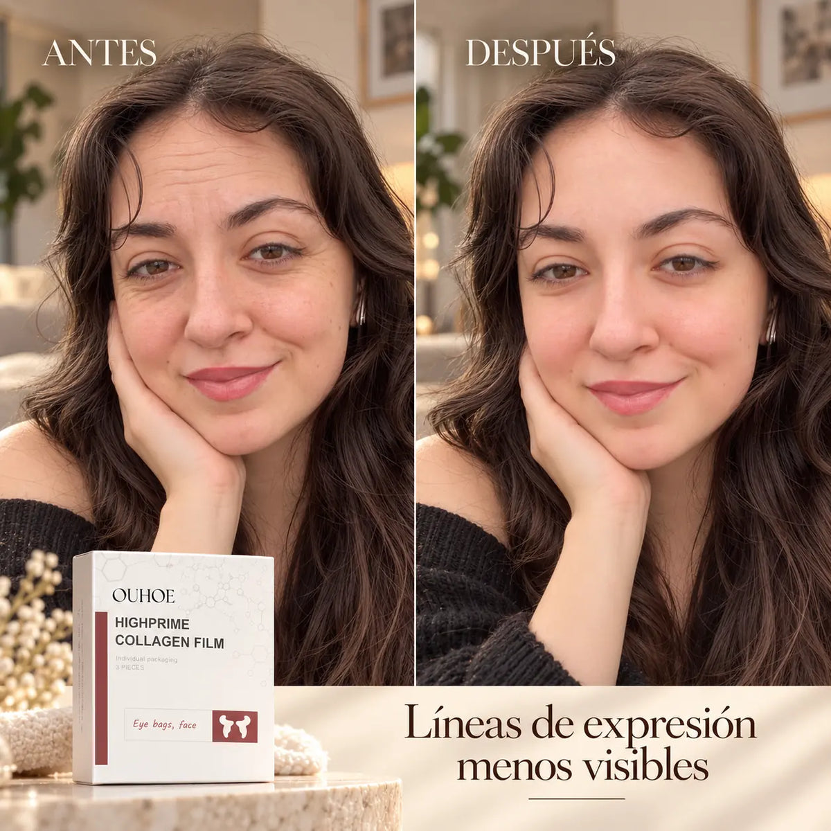 Parches de Colágeno Soluble | Arrugas Menos Visibles y una Mirada Más Joven