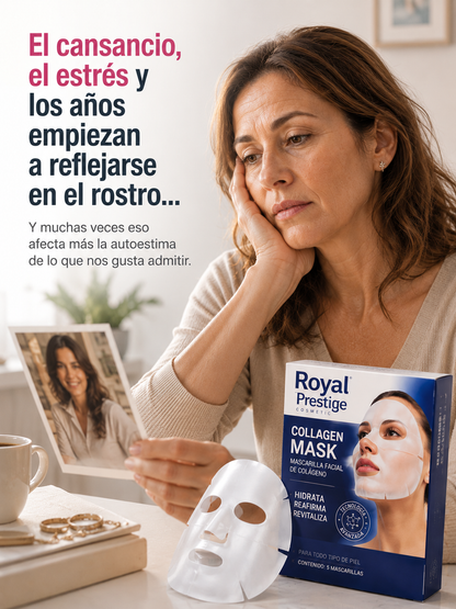 ✨ Mascarilla de Colágeno para una Apariencia Más Joven y Radiante