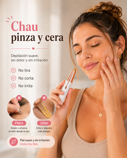 Depiladora Facial 2 en 1 | Facil, rápido y sin dolor