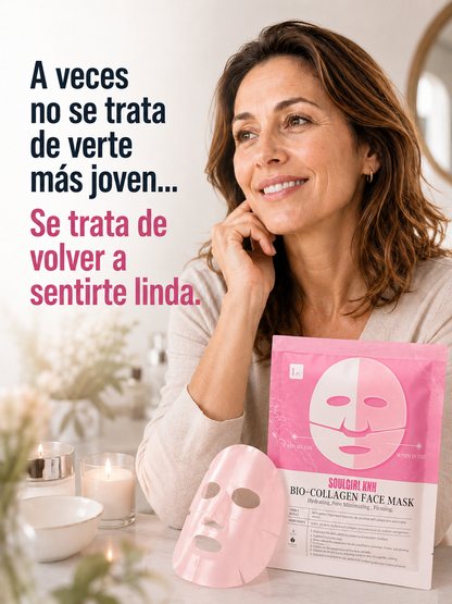 ✨ Mascarilla de Colágeno para una Apariencia Más Joven y Radiante