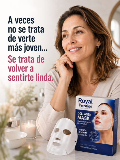✨ Mascarilla de Colágeno para una Apariencia Más Joven y Radiante
