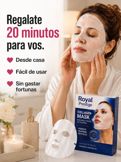 ✨ Mascarilla de Colágeno para una Apariencia Más Joven y Radiante