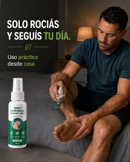 Spray Anti-Hongos Para Pies y Uñas | Pago al Recibir
