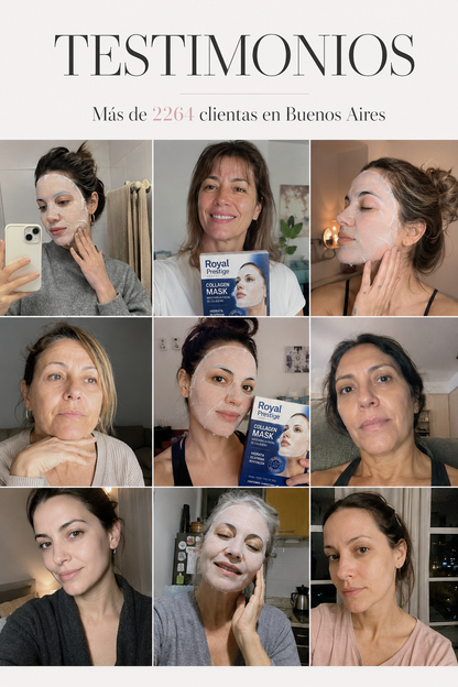 ✨ Mascarilla de Colágeno para una Apariencia Más Joven y Radiante