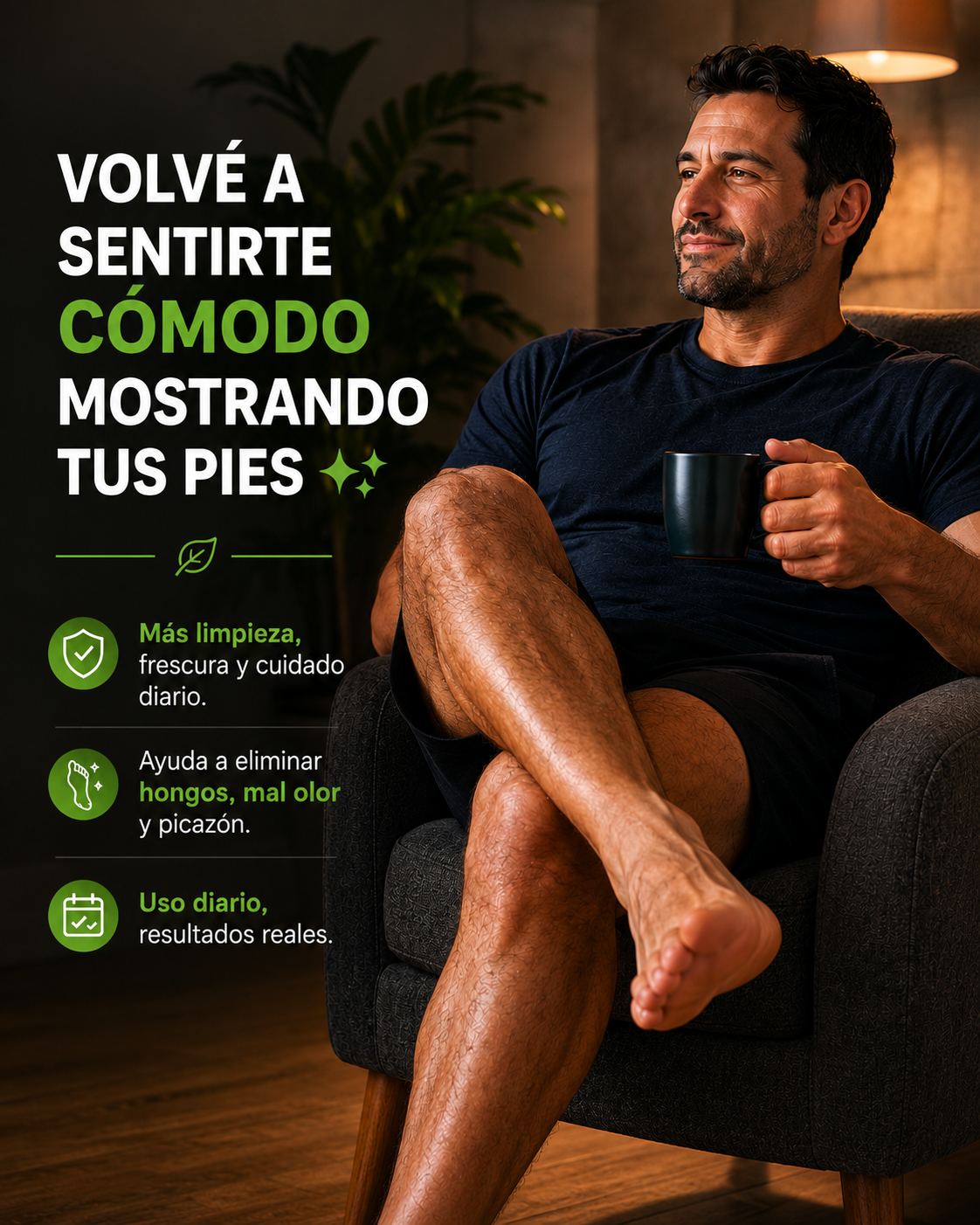 Spray Anti-Hongos Para Pies y Uñas | Pago al Recibir
