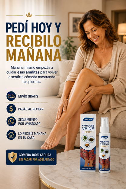 Spray para Várices y Arañitas — Extractos Naturales