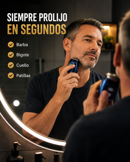 Afeitadora Facial Portátil para Hombre