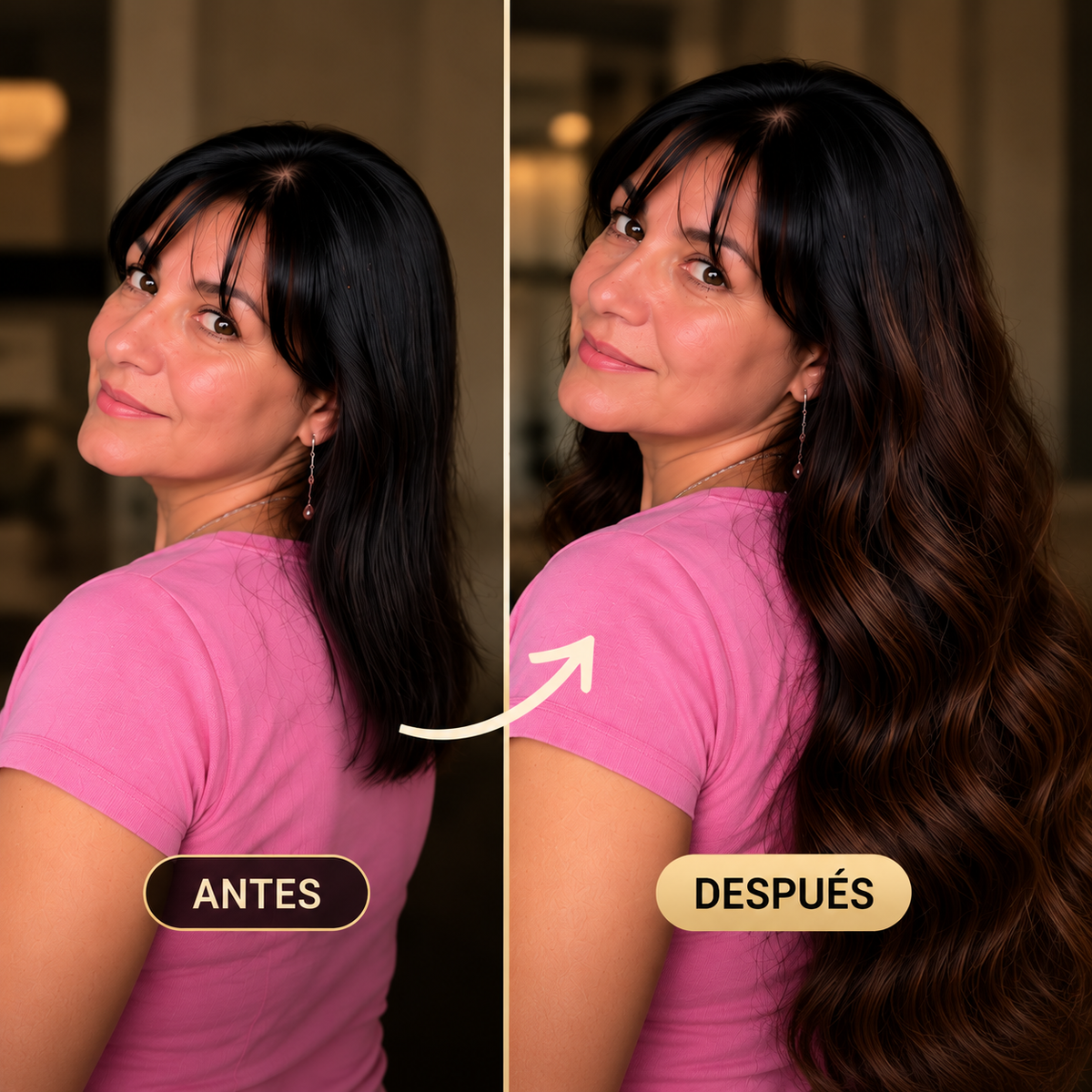 Extensiones de Pelo con Clips | Más Largo y Volumen al Instante