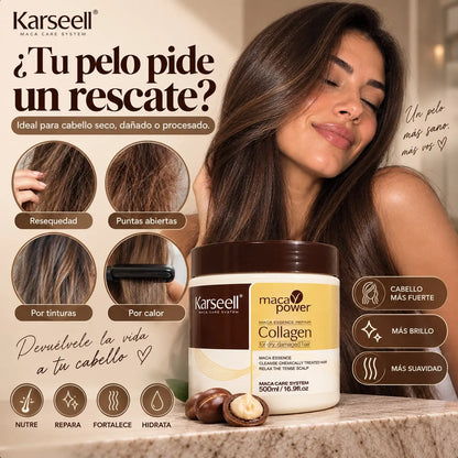 Karseell™ Collagen Repair — Mascarilla Capilar Reparadora
