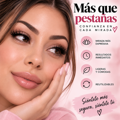 Pestañas Magnéticas Premium™ | Impactá con tu Mirada